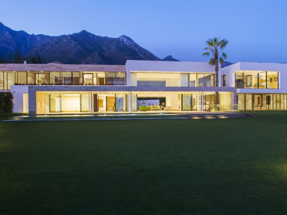 SOLD – Modern Marbella Mansion – Sea views