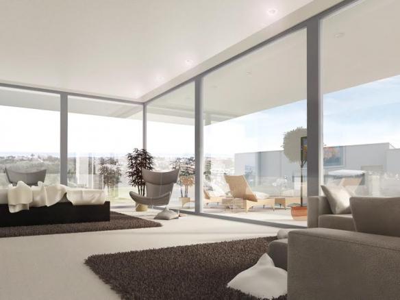 Benahavis.Modern sea view villa.Gated
