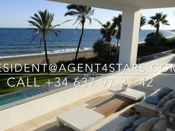 Beachfront Mansion – 10 min  Puerto Banus – RENT
