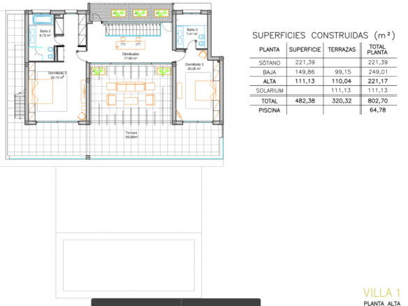 Golden Mile –  Modern villa – Sea views – Turnkey