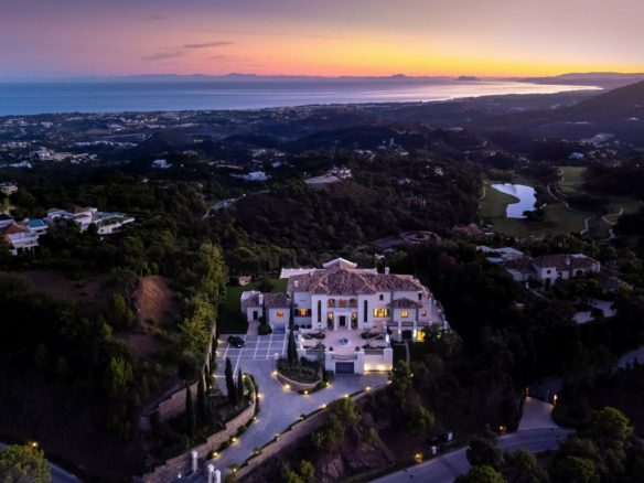 🏡 For Sale – La Zagaleta 🌟 Hilltop Mansion with Stunning Sea Views 🌊⛳🏔️