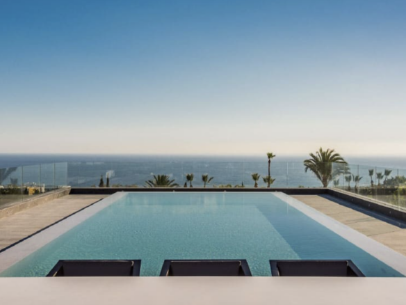 For Rent – Marbella Hillside – Modern 6 Bedroom  Mansion – Sea views