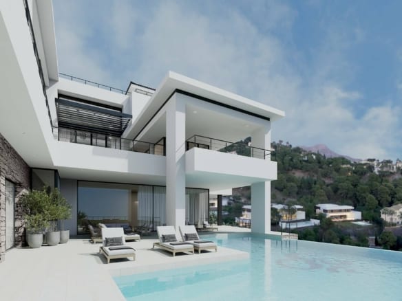 For Sale | Benahavís 12B Hilltop Mansion | Panoramic Sea, Golf, Forest & Mountain Views 🌅🏌️🌲🏔️ Gated