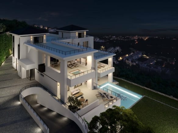 For Sale | Benahavís 12B Hilltop Mansion | Panoramic Sea, Golf, Forest & Mountain Views 🌅🏌️🌲🏔️ Gated