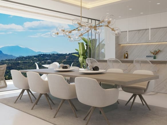 Benahavis – Hilltop Home –  Panoramic Views