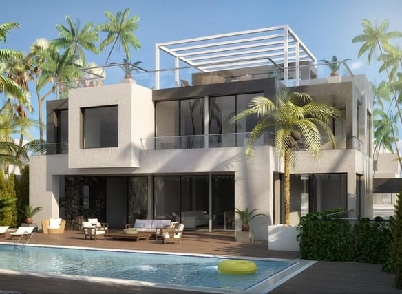 Golden Mile – Beachside –  Modern villa Project (Unfinished)