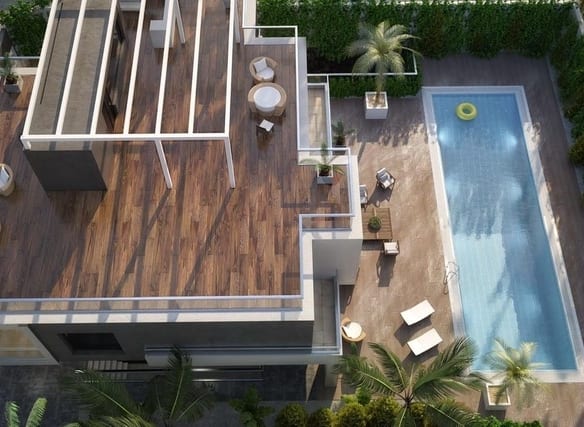 Golden Mile – Beachside –  Modern villa Project (Unfinished)