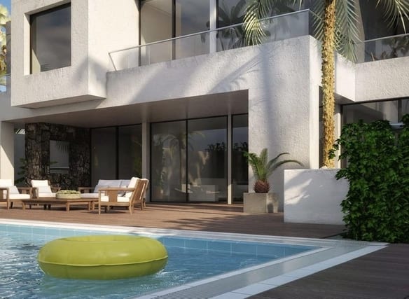 Golden Mile – Beachside –  Modern villa Project (Unfinished)