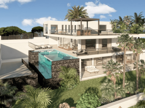 Marbella East – Modern villa with Golf & Sea views
