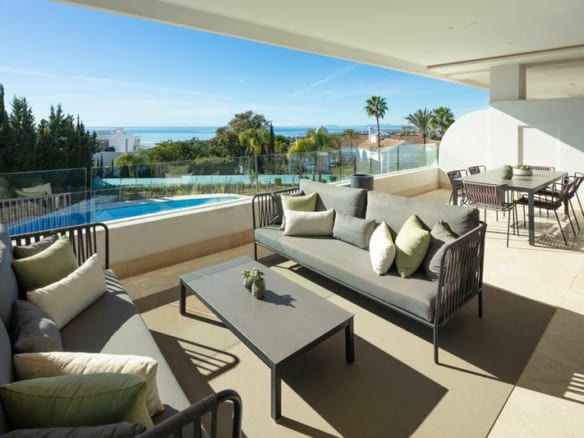 RESERVA DE SIERRA BLANCA – Penthouse 3bed with sea views – Golden Mile  – Marbella