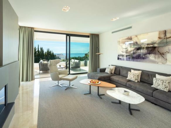 RESERVA DE SIERRA BLANCA – Penthouse 3bed with sea views – Golden Mile  – Marbella