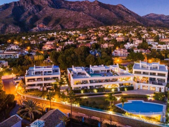 RESERVA DE SIERRA BLANCA – Penthouse 3bed with sea views – Golden Mile  – Marbella