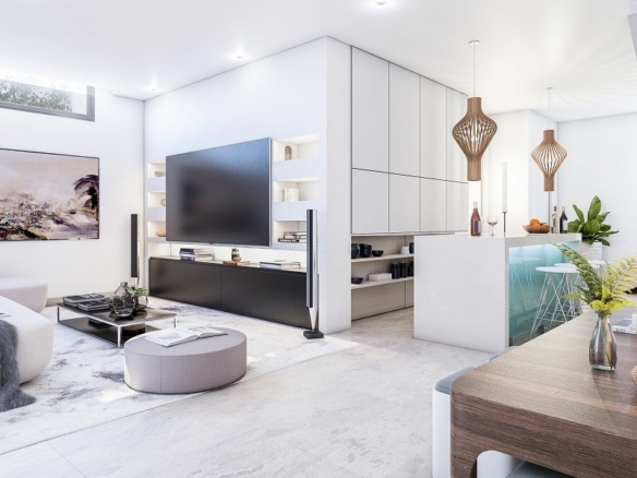 Green Hills – Marbella East – Semidetached villas with Sea views