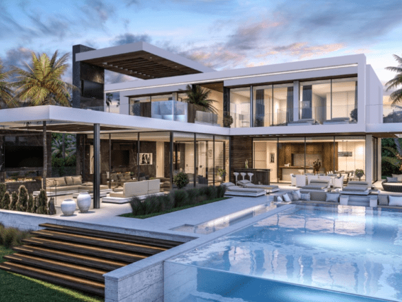 SOLD – Benahavis – New Modern Sea view villa