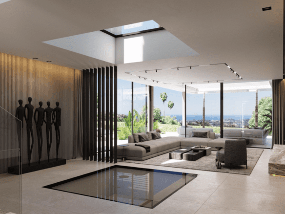 SOLD – Benahavis – New Modern Sea view villa