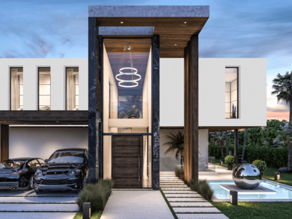 SOLD – Benahavis – New Modern Sea view villa