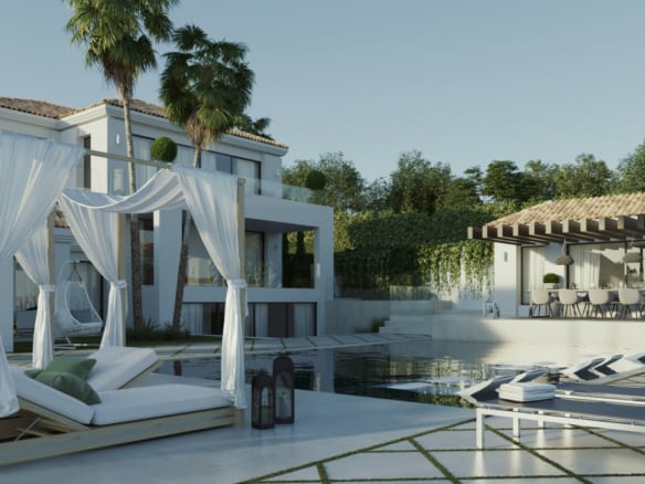 SOLD – Nueva Andalucia –  Luxury Designer villa