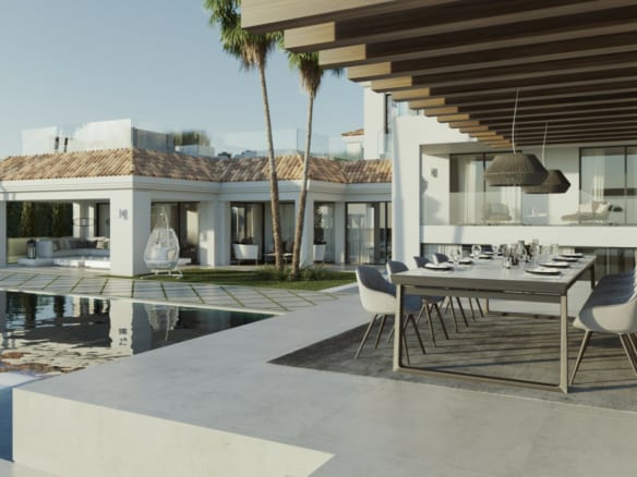 SOLD – Nueva Andalucia –  Luxury Designer villa