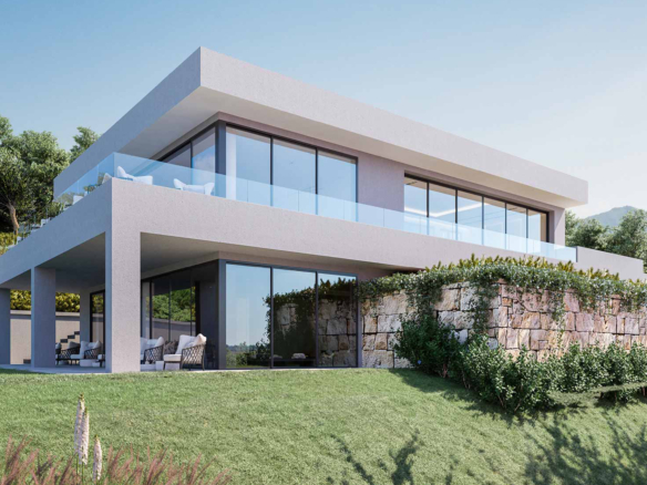 🌿 Finca Jasmine, Benahavís – Off-Plan 🌟 Modern Villas with Stunning Sea Views 🌊🏡
