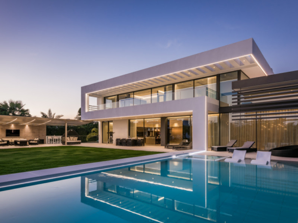 SOLD – Golden Mile – Modern villa  – Sea views