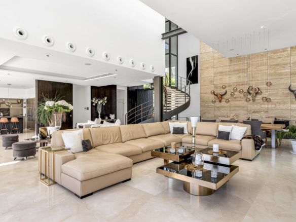 SOLD – Golden Mile – Modern villa  – Sea views