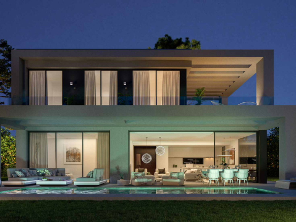 🌿 Finca Jasmine, Benahavís – Off-Plan 🌟 Modern Villas with Stunning Sea Views 🌊🏡