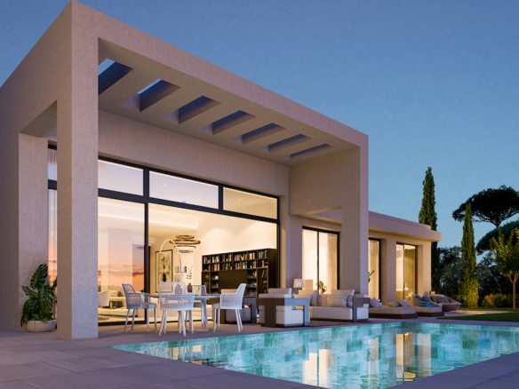 🌿 Finca Jasmine, Benahavís – Off-Plan 🌟 Modern Villas with Stunning Sea Views 🌊🏡