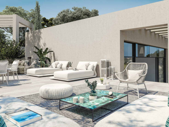 🌿 Finca Jasmine, Benahavís – Off-Plan 🌟 Modern Villas with Stunning Sea Views 🌊🏡