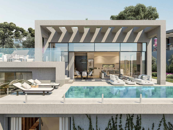 🌿 Finca Jasmine, Benahavís – Off-Plan 🌟 Modern Villas with Stunning Sea Views 🌊🏡