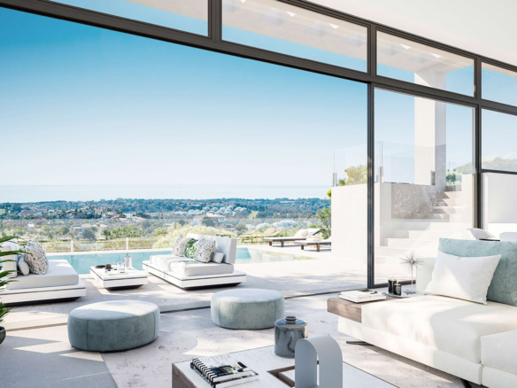 🌿 Finca Jasmine, Benahavís – Off-Plan 🌟 Modern Villas with Stunning Sea Views 🌊🏡