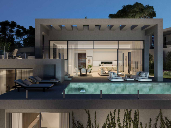🌿 Finca Jasmine, Benahavís – Off-Plan 🌟 Modern Villas with Stunning Sea Views 🌊🏡