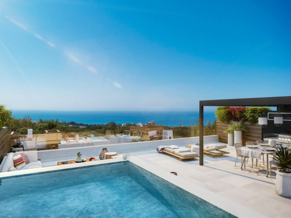Marbella East – 2/3 Bed Apt & Penthouses -1st Line Golf
