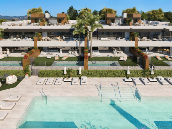 Marbella East – 2/3 Bed Apt & Penthouses -1st Line Golf