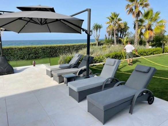Beachfront Mansion – 10 min  Puerto Banus – RENT