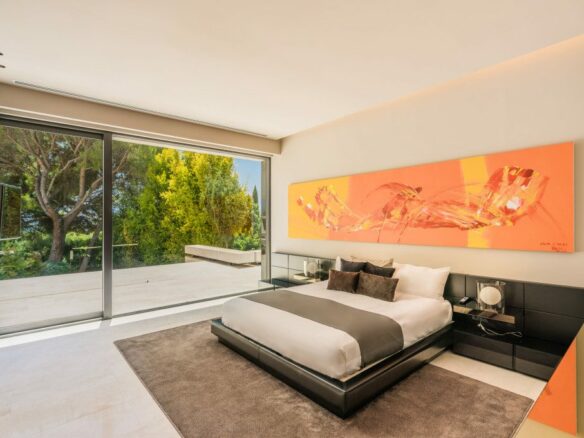 For Rent – Marbella – Modern villa – Tennis Court & Sea Views
