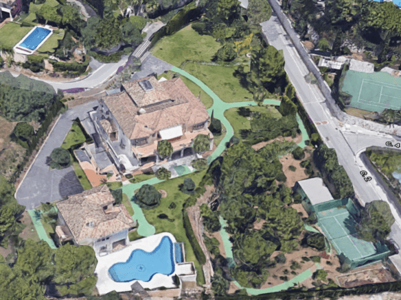 Camojan-Mansion-Guest Villa-Tennis court-Sea Views