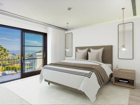 Benahavis – Villa 6bed – Gated – Sea views