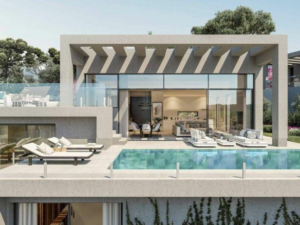 🌿 Finca Jasmine, Benahavís – Off-Plan 🌟 Modern Villas with Stunning Sea Views 🌊🏡