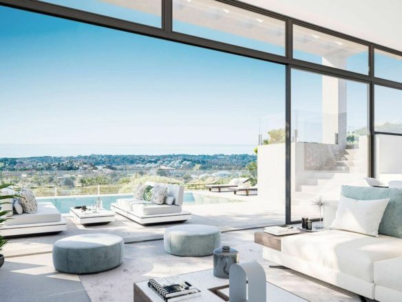 🌿 Finca Jasmine, Benahavís – Off-Plan 🌟 Modern Villas with Stunning Sea Views 🌊🏡