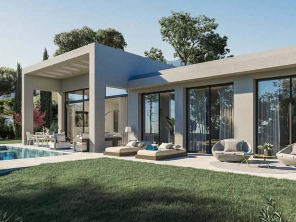 🌿 Finca Jasmine, Benahavís – Off-Plan 🌟 Modern Villas with Stunning Sea Views 🌊🏡