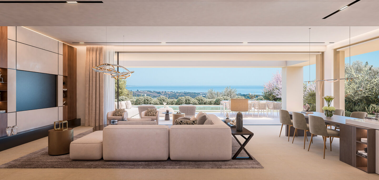 🌿 Finca Jasmine, Benahavís – Off-Plan 🌟 Modern Villas with Stunning Sea Views 🌊🏡