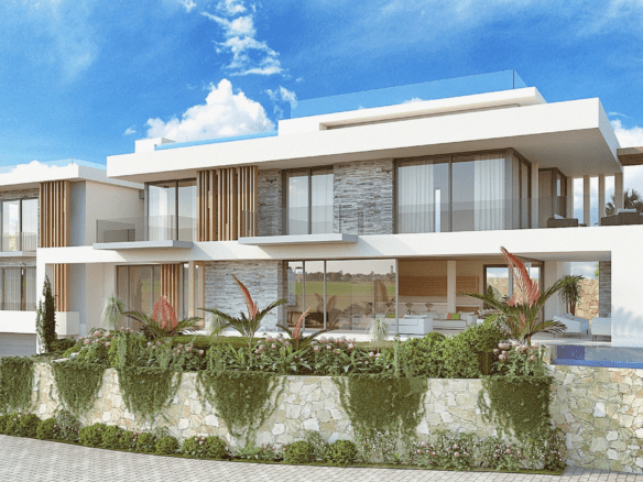 Golden Mile – Plot  – Project  to build 3 villas