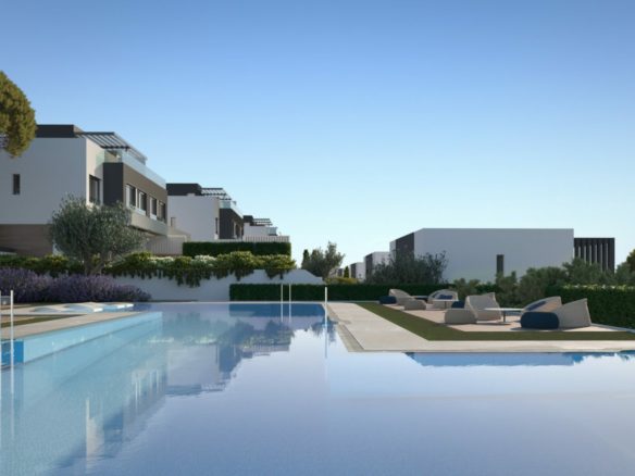 For sale – Estepona –  Semi-detached villas  – 3 Bedroom