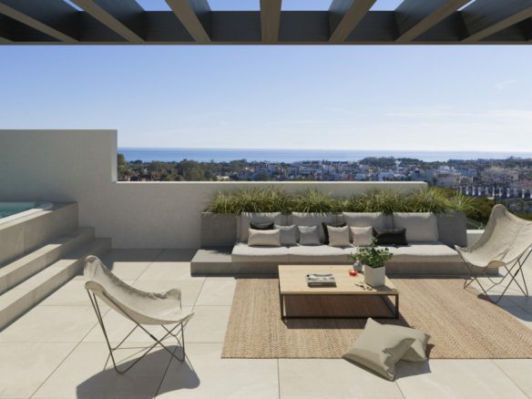 For sale – Estepona –  Semi-detached villas  – 3 Bedroom