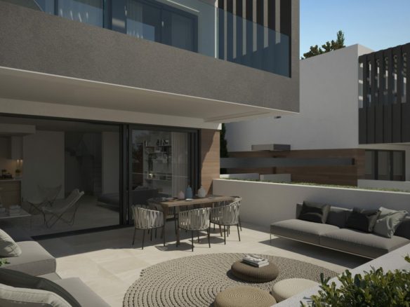 For sale – Estepona –  Semi-detached villas  – 3 Bedroom
