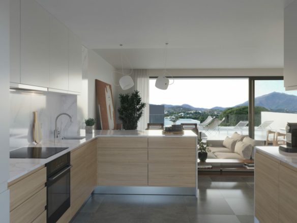 For sale – Estepona –  Semi-detached villas  – 3 Bedroom