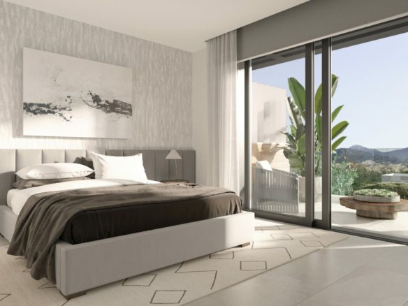For sale – Estepona –  Semi-detached villas  – 3 Bedroom