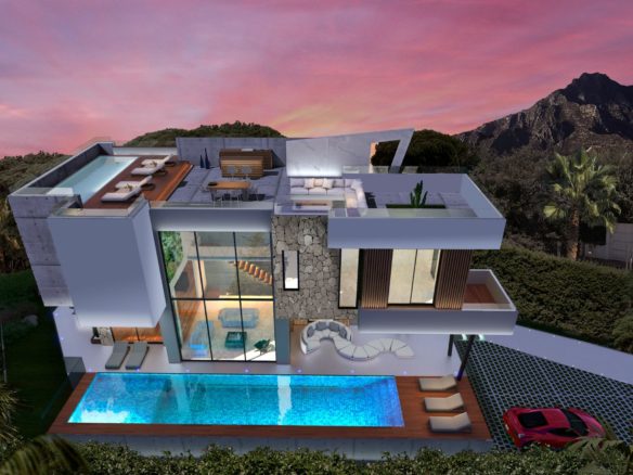 Golden Mile – Beachside – Modern New  Villa