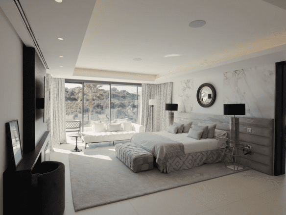 Marbella Club  – Modern Mansion – 1st Line Golf