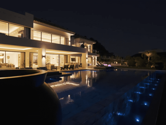 Marbella Club  – Modern Mansion – 1st Line Golf